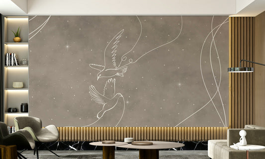 The image feels peaceful and restful.