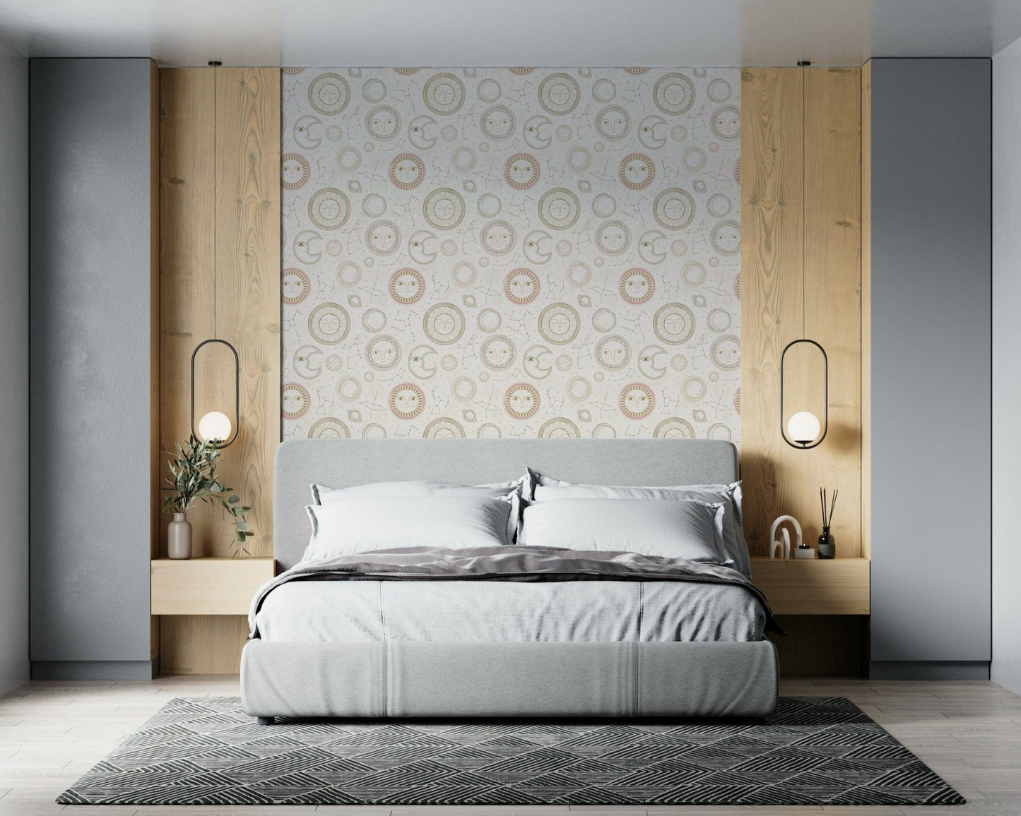Celestial Harmony Wallpaper⁠