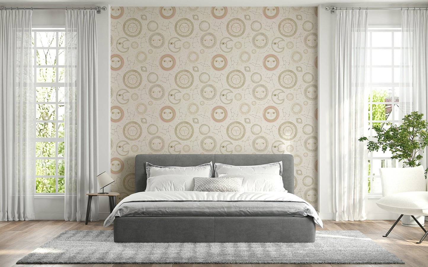 Celestial Harmony Wallpaper⁠