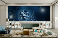 Celestial Pines Mural Wallpaper