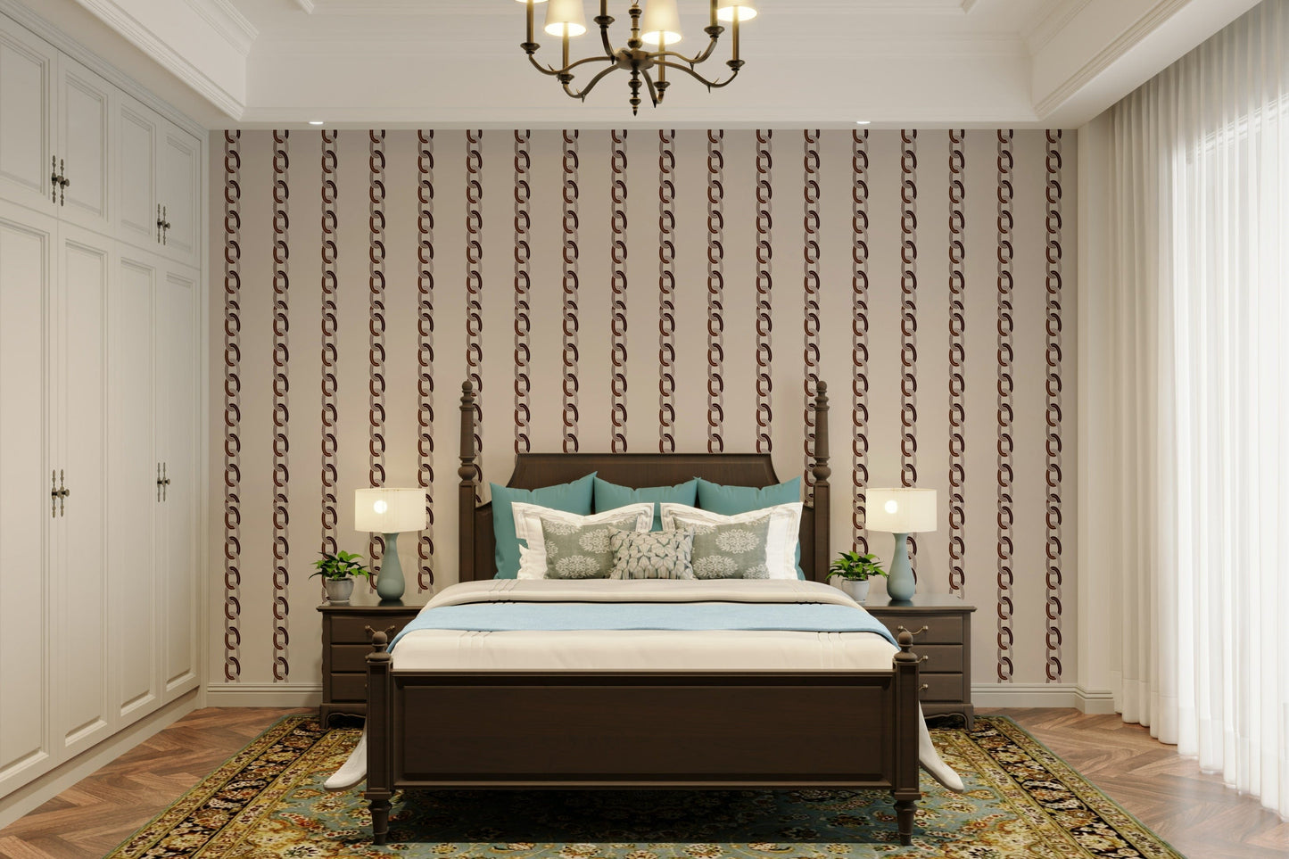 The image feels peaceful and restful.

