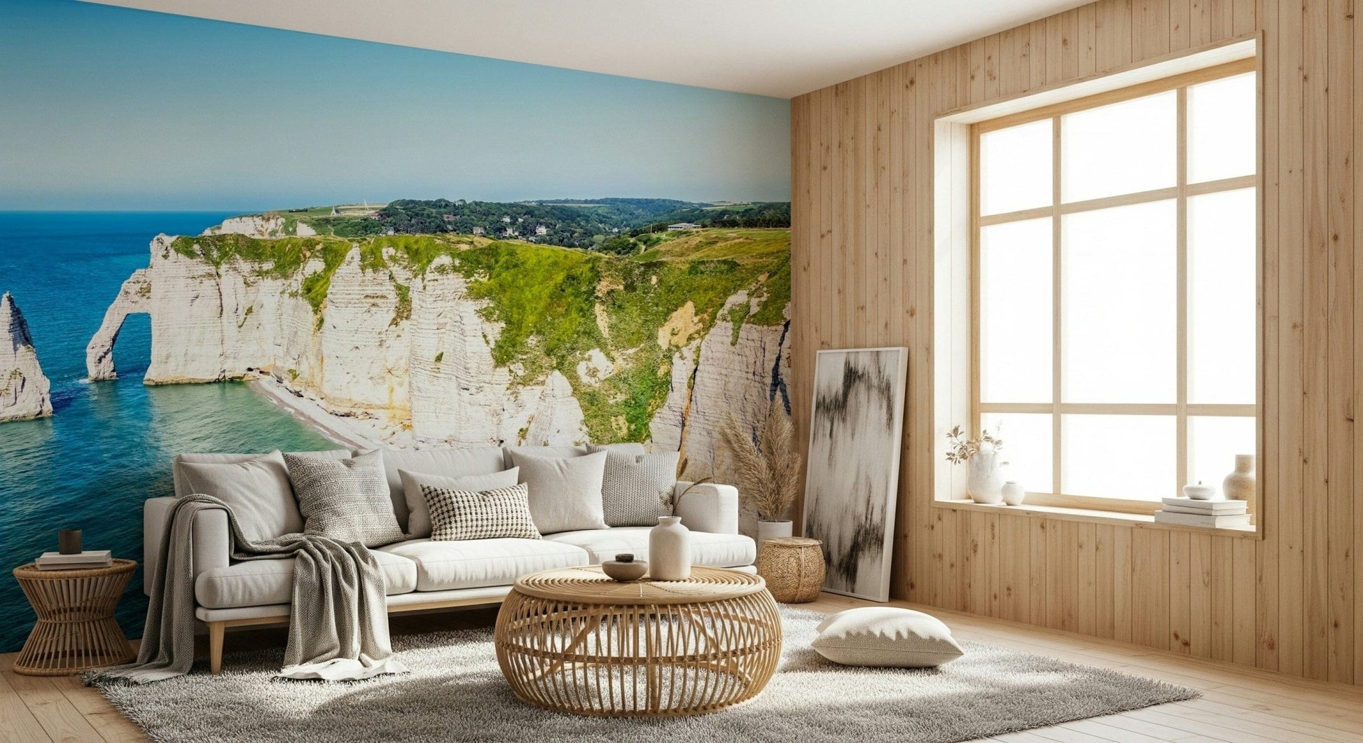 Chalk Cliffs Vista Wall Mural