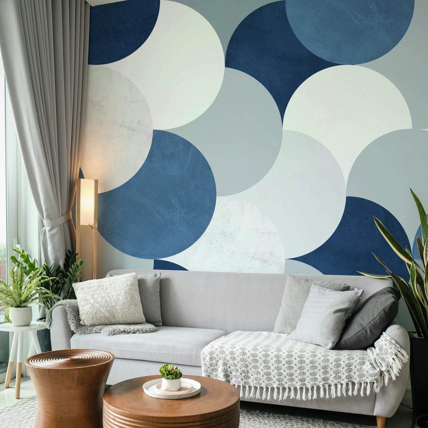 Circle Abstract Wall Mural