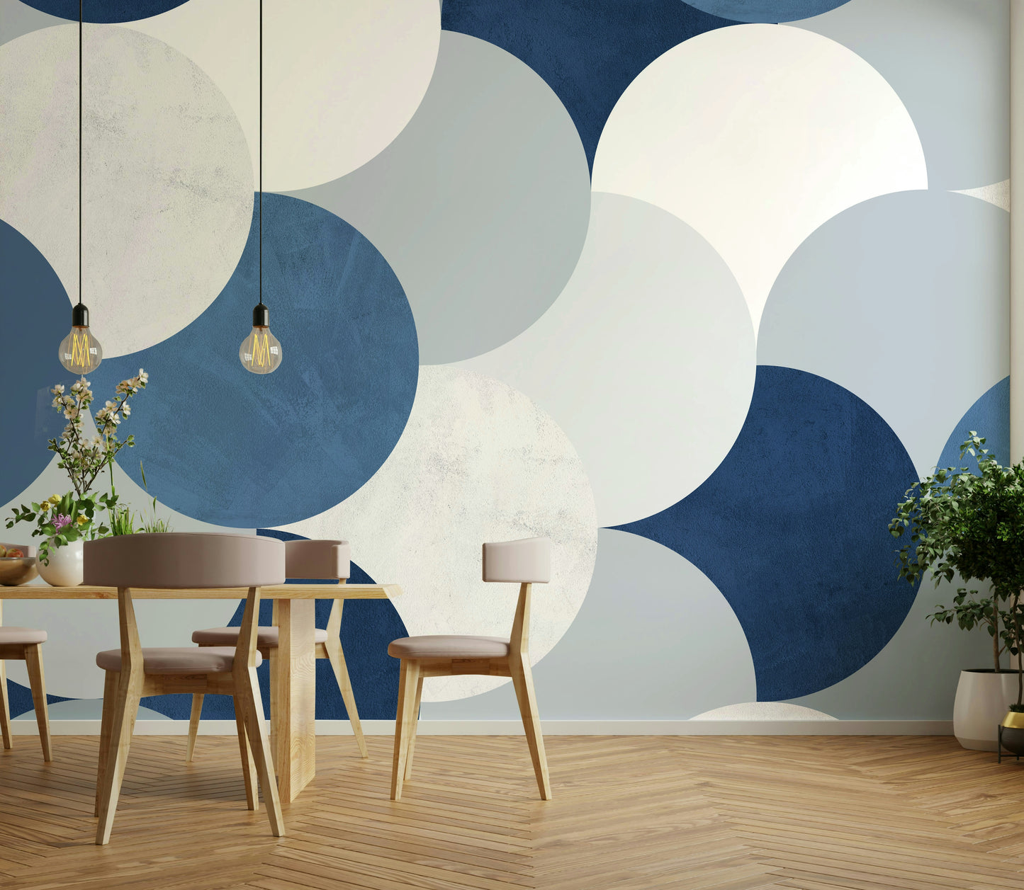 Circle Abstract Wall Mural