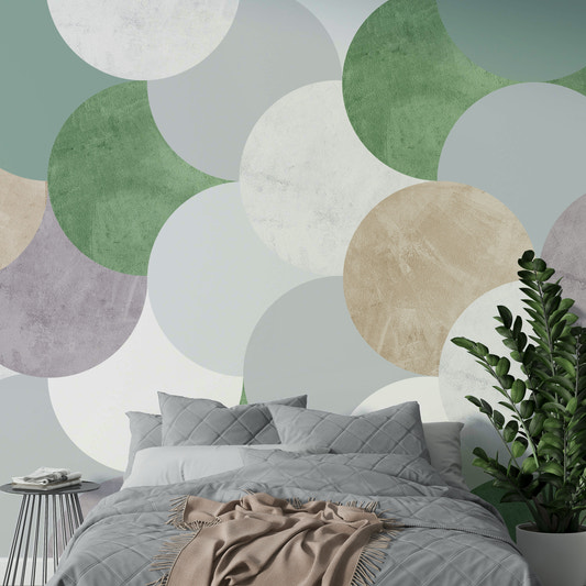 Circle Geometric Art Wall Mural