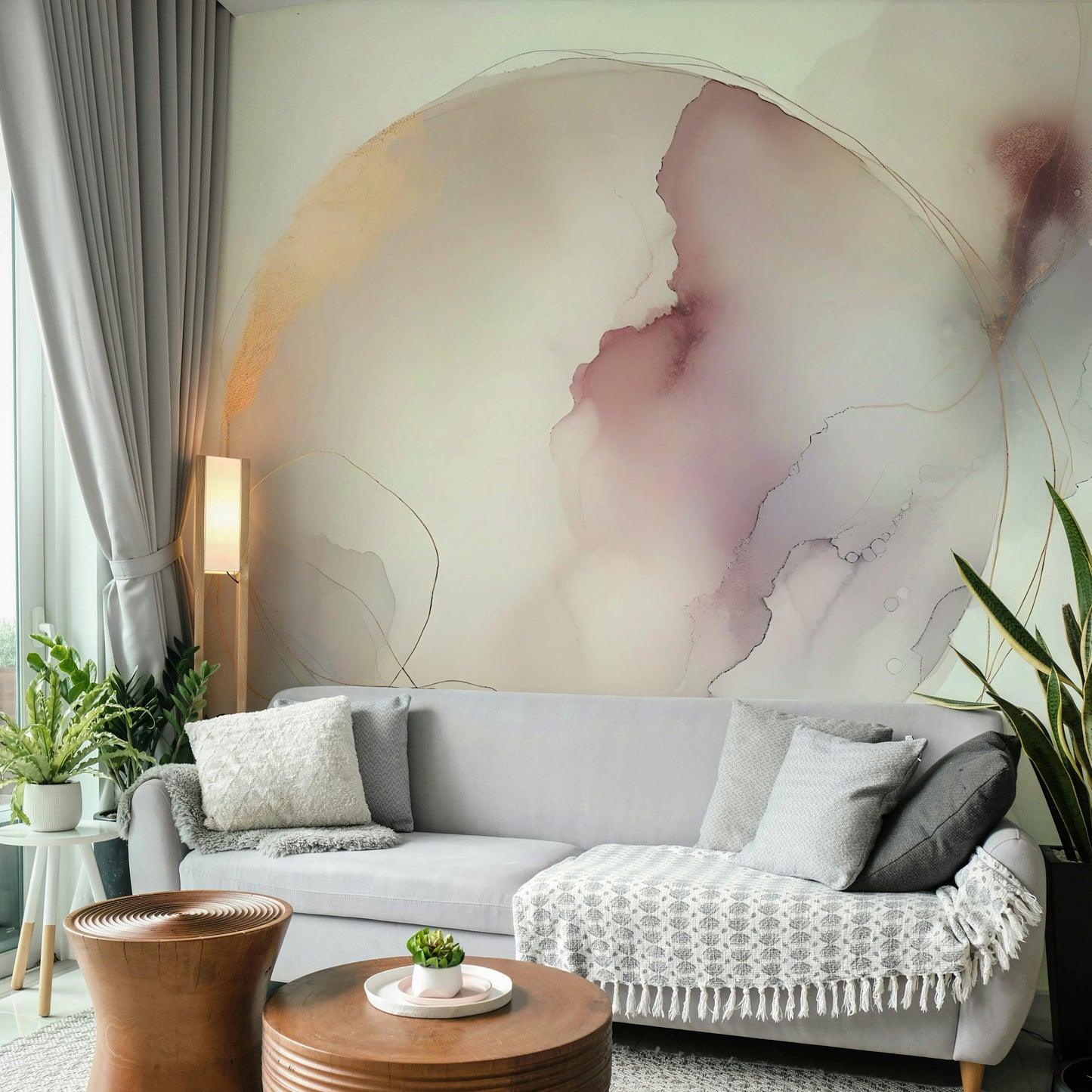 Circle of Serenity Wall Mural