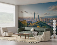Cityscape Vista Wall Mural