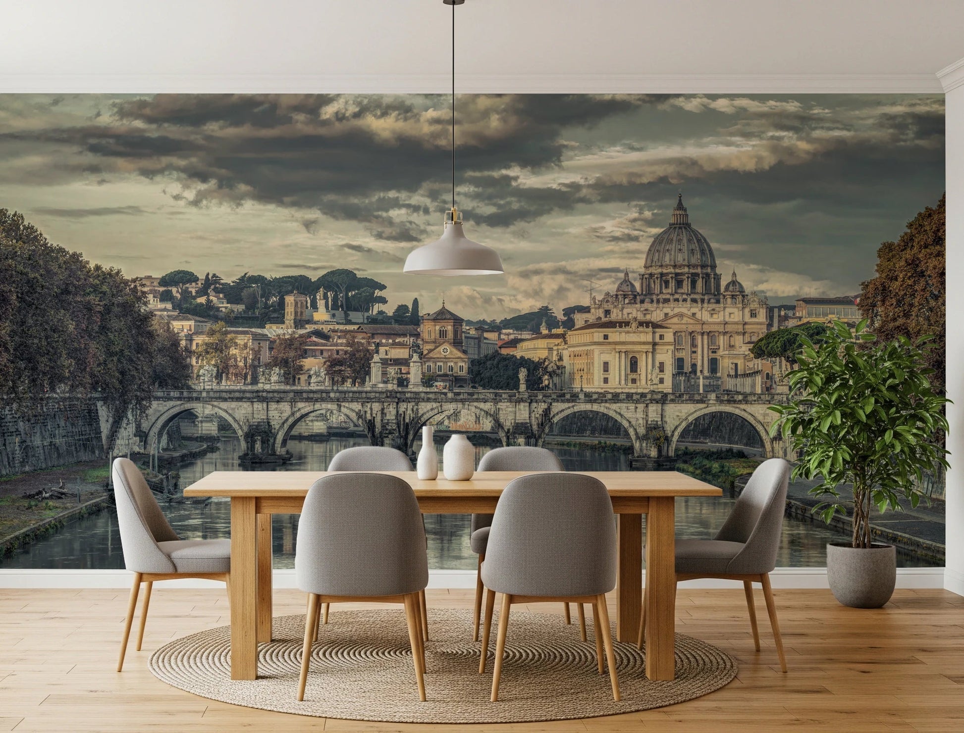 Classic Roman Architecture Wall Mural