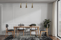 White Wood Panels Wallpaper Mural - Giffywalls