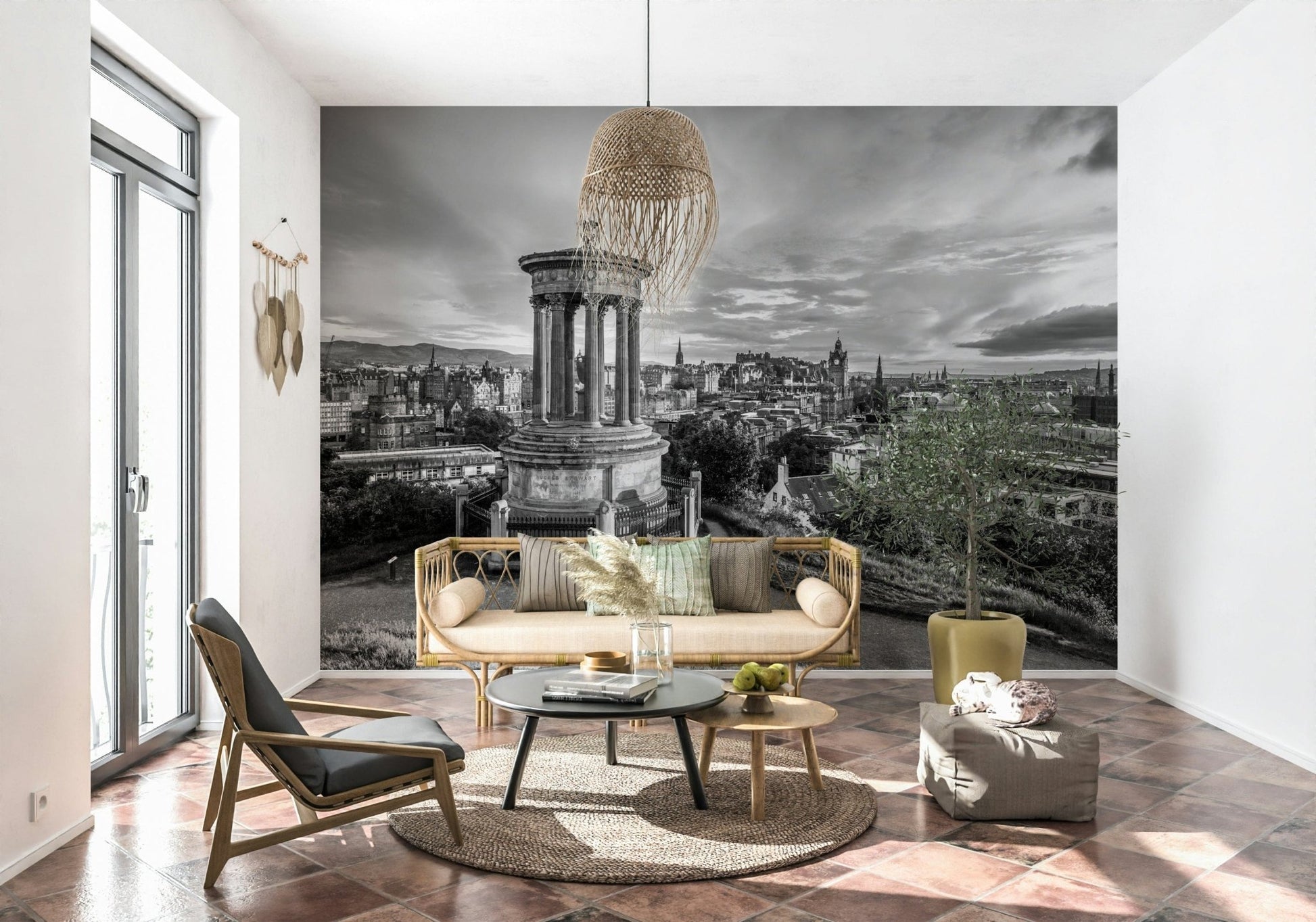 Classical City Charm Wall Mural