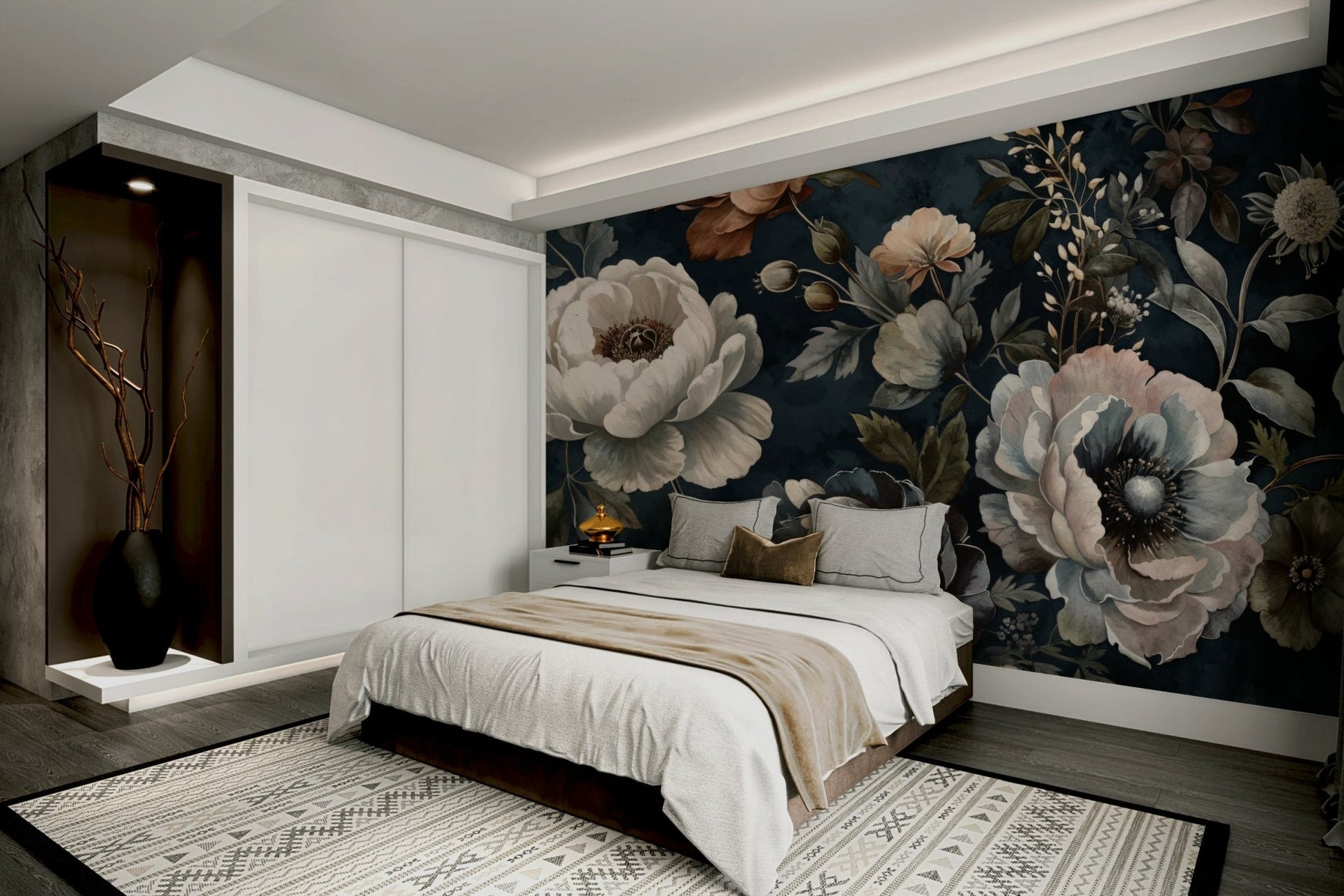 The design gives a feeling of high-end, timeless beauty.

