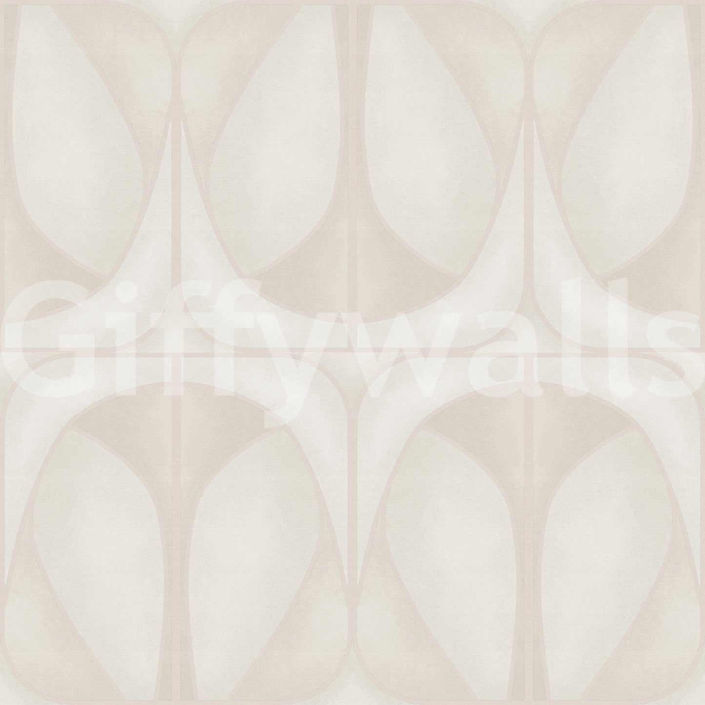 Softy Dèco Geometries Cloud Dancer cream peel and stick