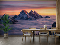 Wallpaper for walls with a fantastical landscape

