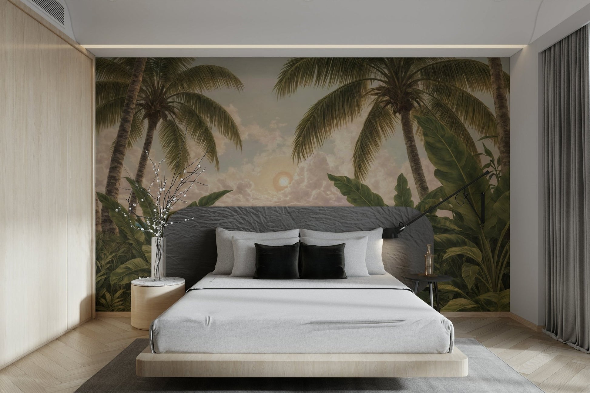 The feeling is one of fresh elegance.

