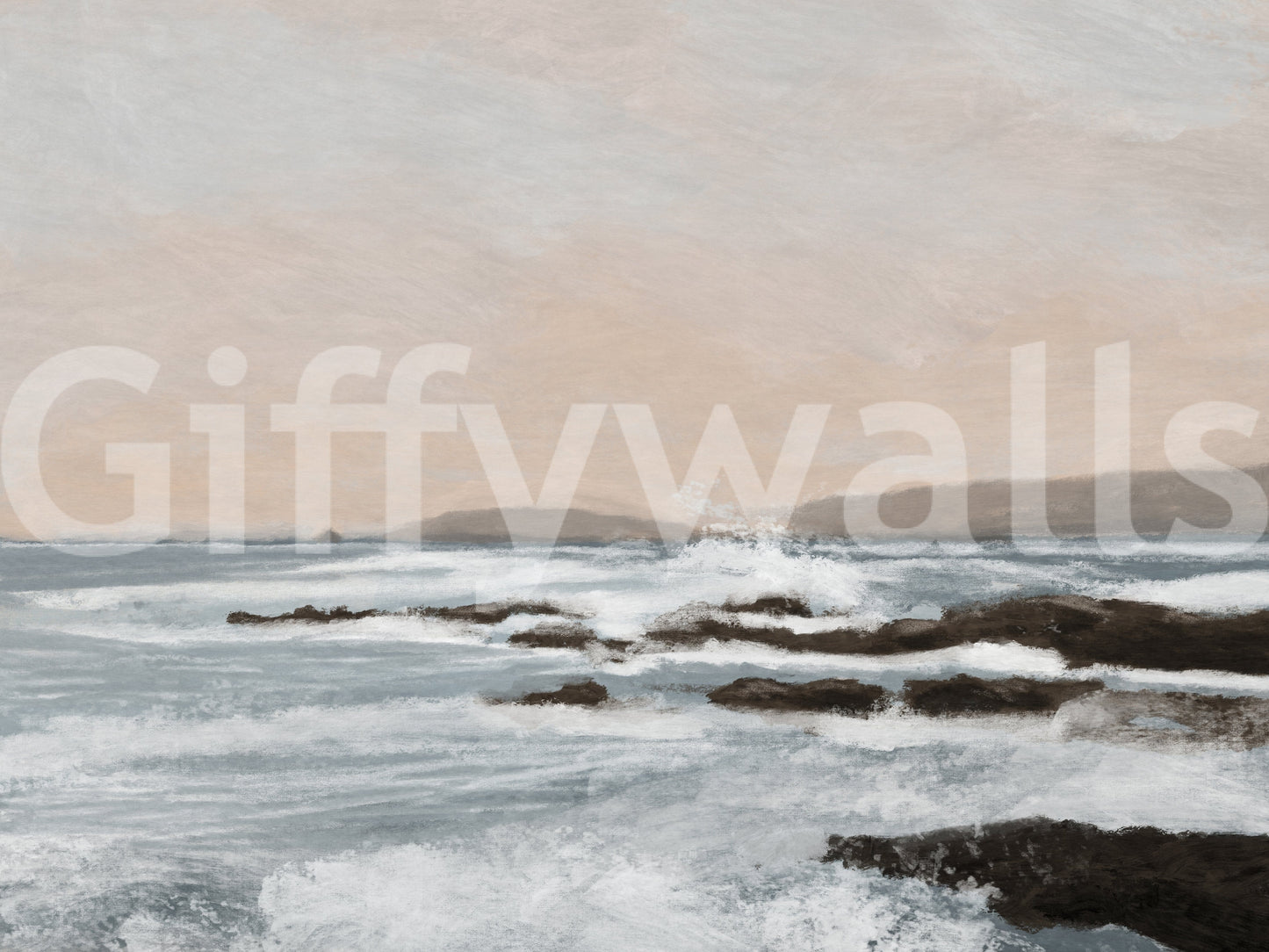 Coastal Hues Wall Mural -2817437