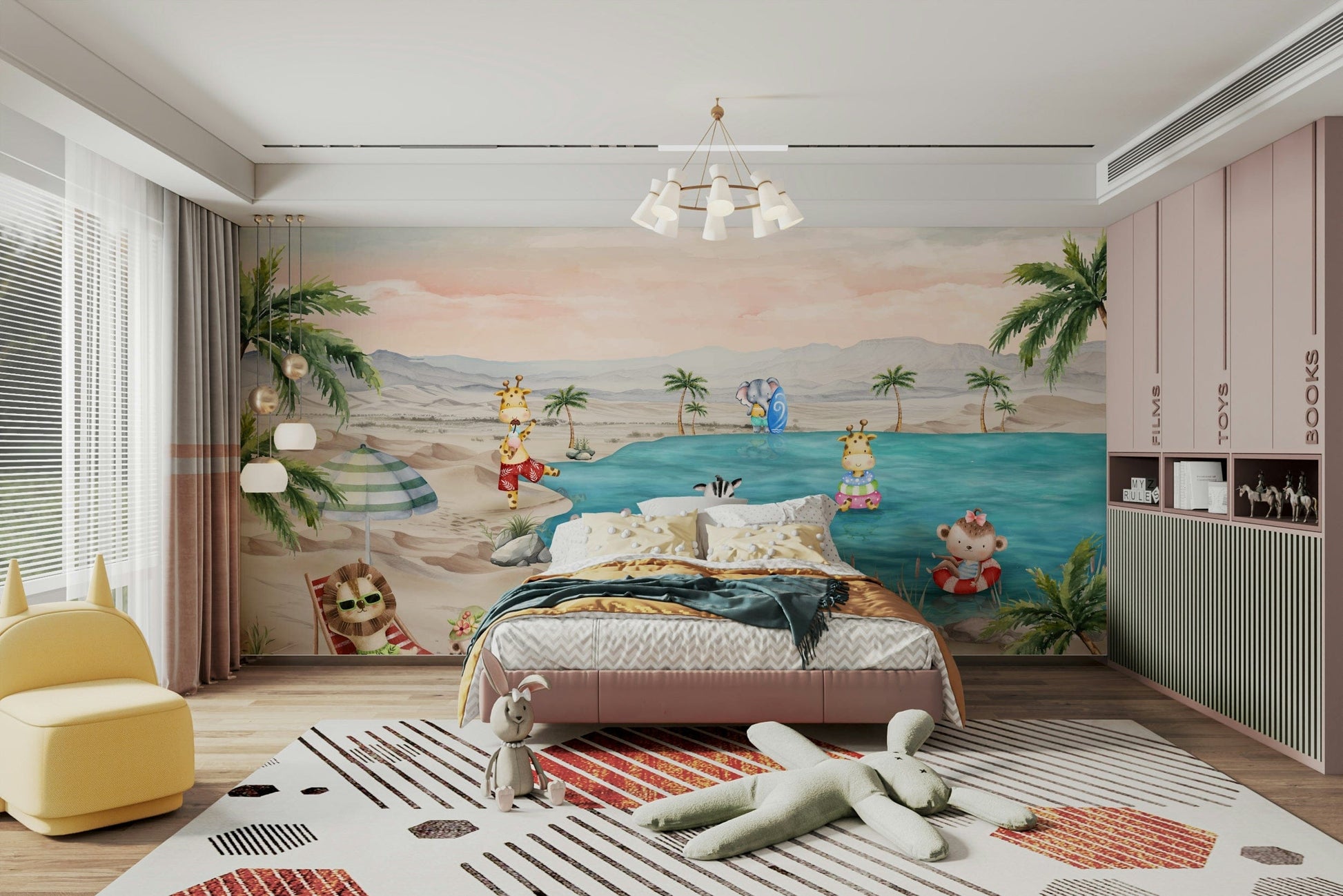 The image feels peaceful and restful.

