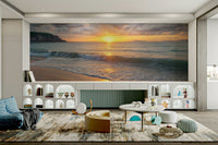 Coastal Dawn Serenity Wall Mural