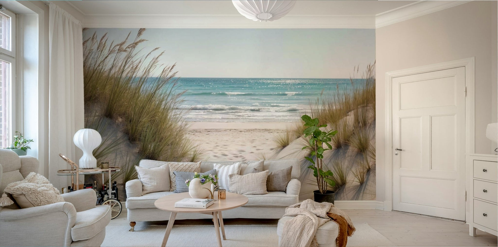 The style is artistic and natural.

