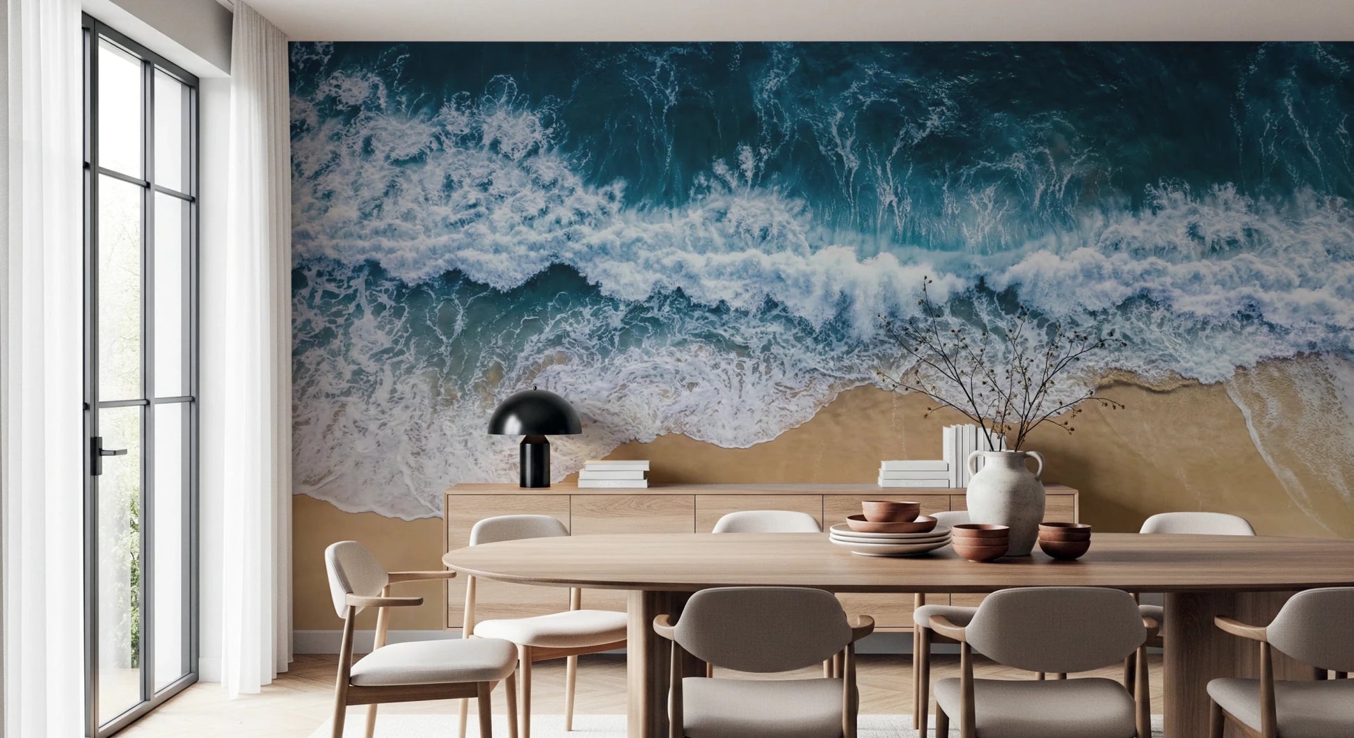 Coastal Surge Wall Mural