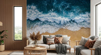 Coastal Surge Wall Mural