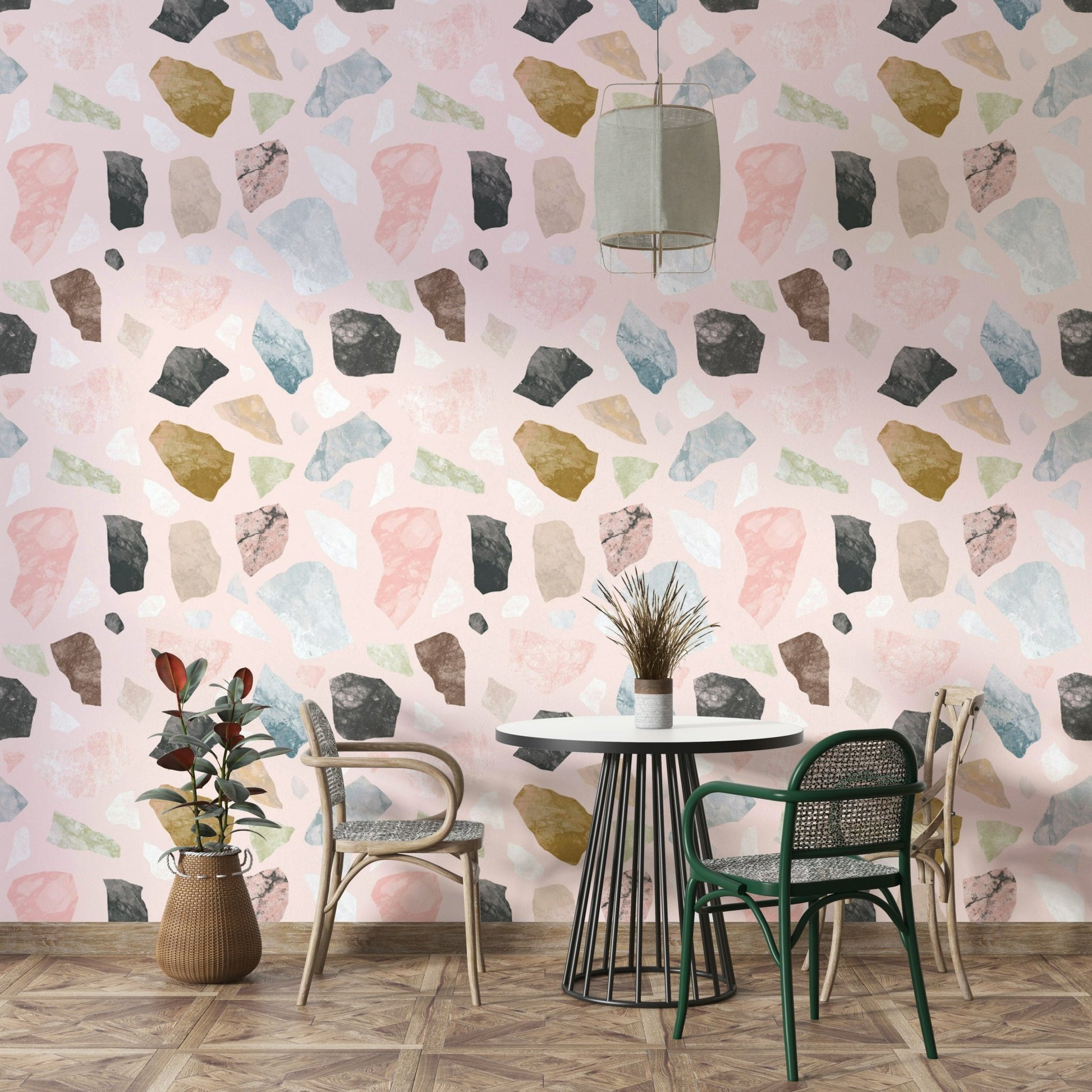 Fluid Cocceiomotiflow pattern for sophisticated décor

