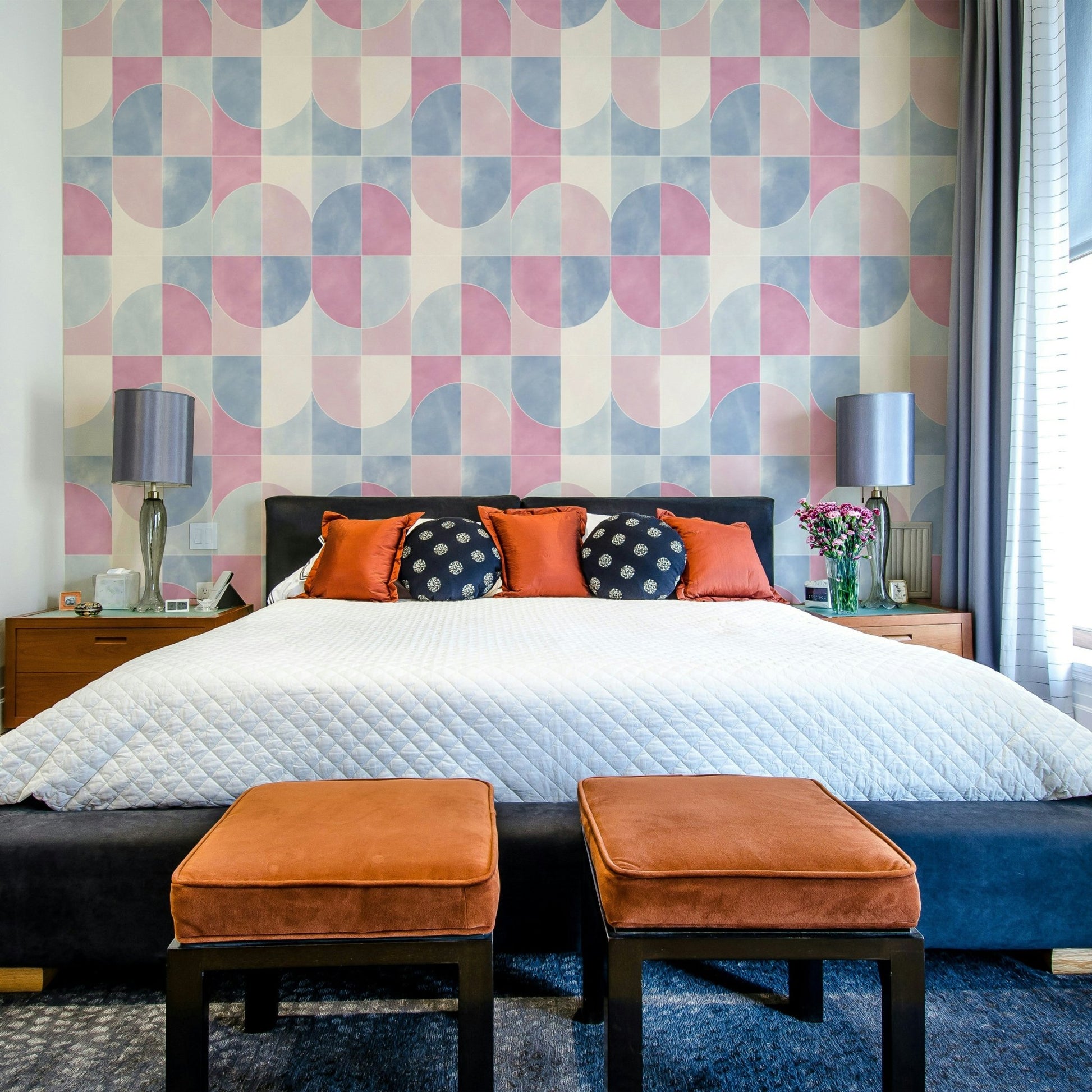 Contemporary and playful appeal.

