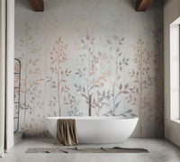 Colorful Field Long Grass Wallpaper Mural - Giffywalls