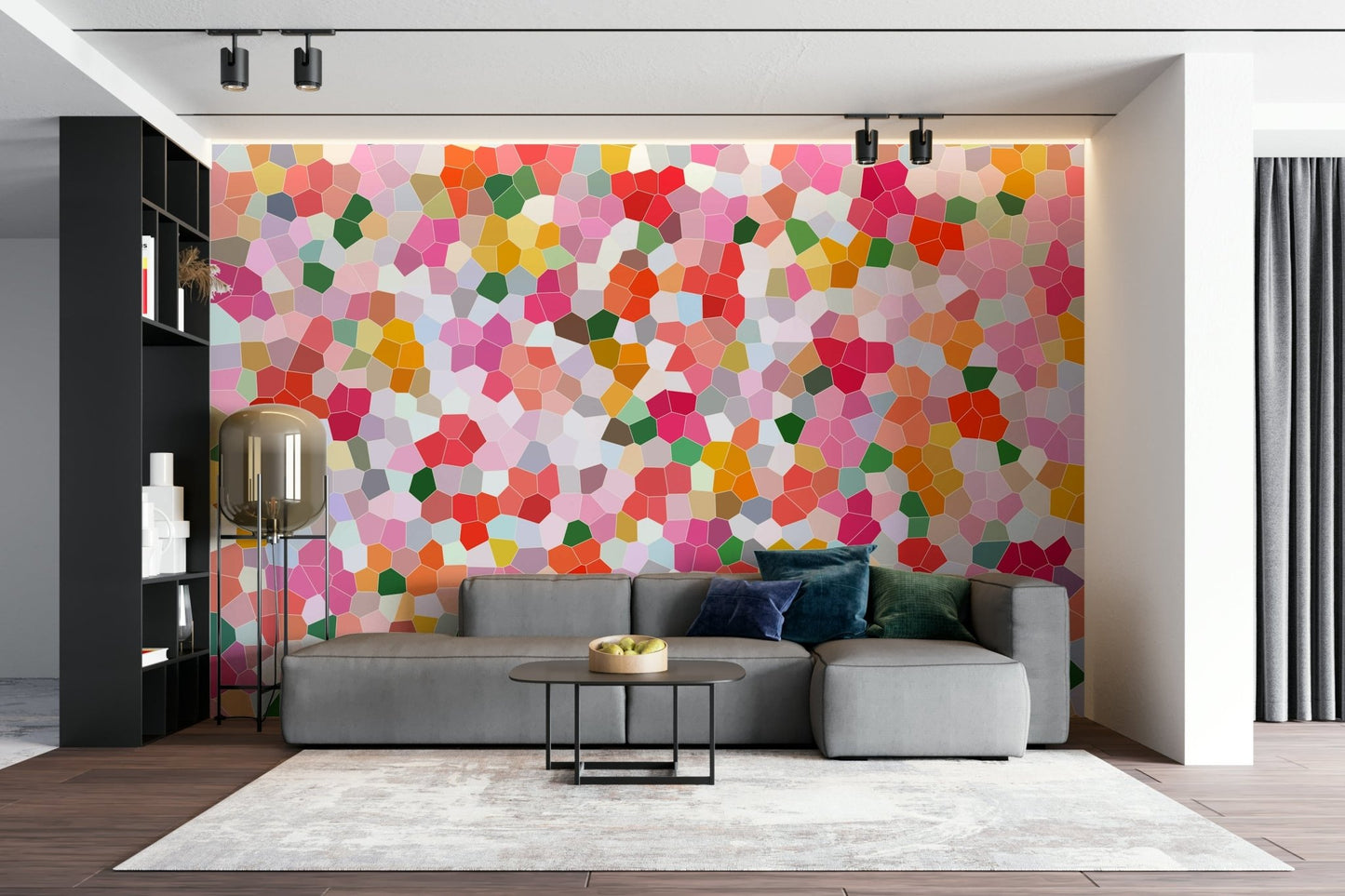 Captures the essence of light and color play.
