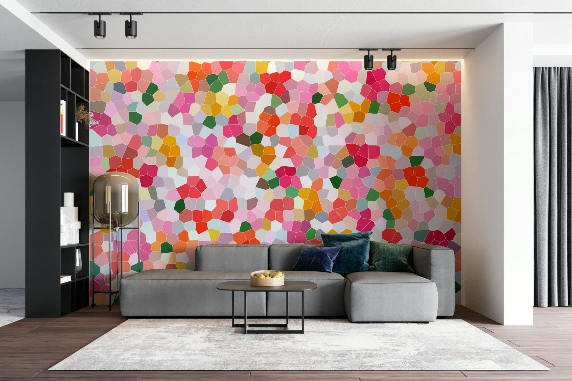 Captures the essence of light and color play.
