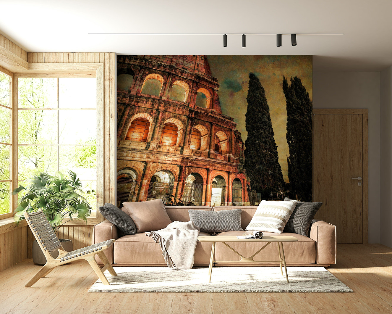 Rome's Iconic Monument Wall Mural