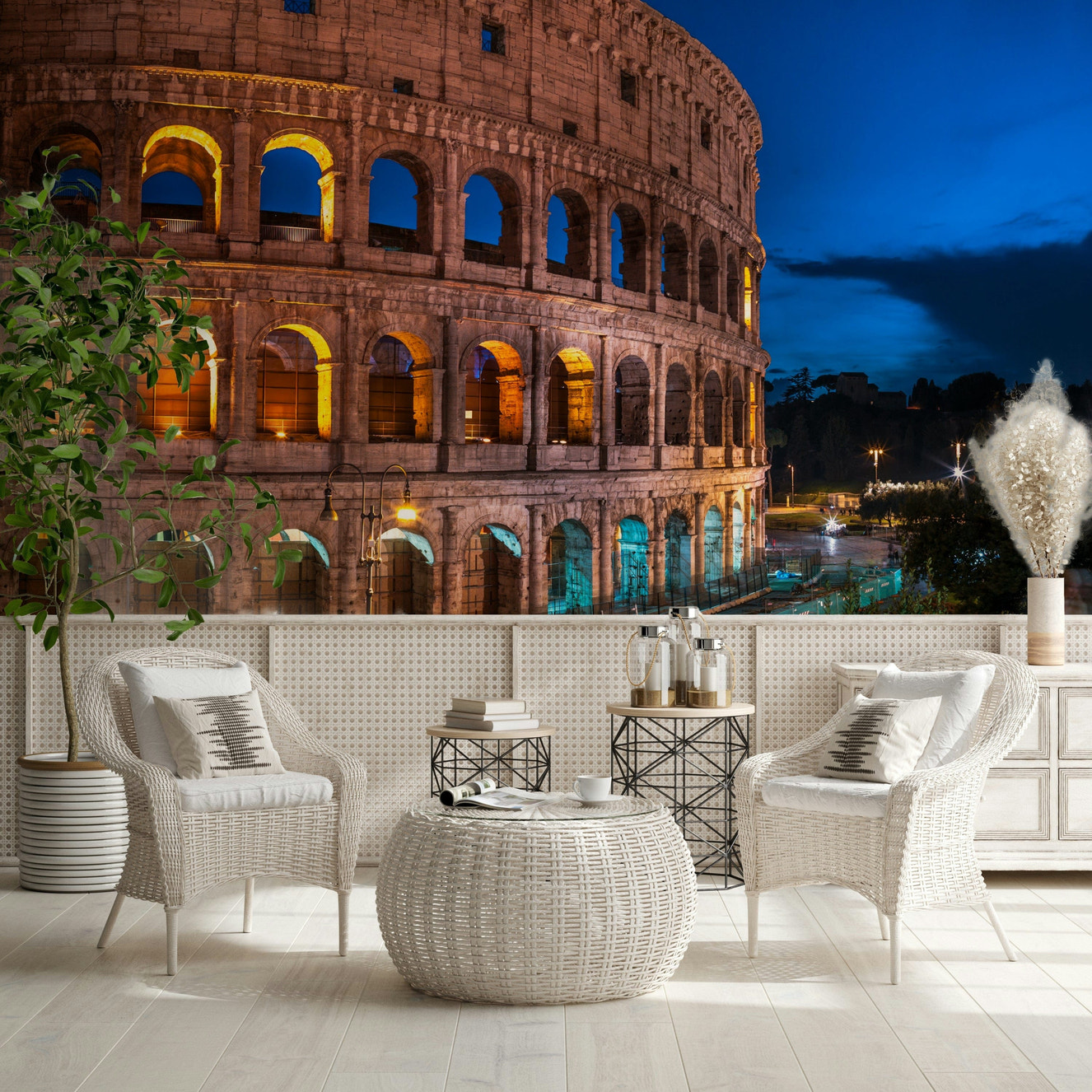 Roman Nights Wall Mural