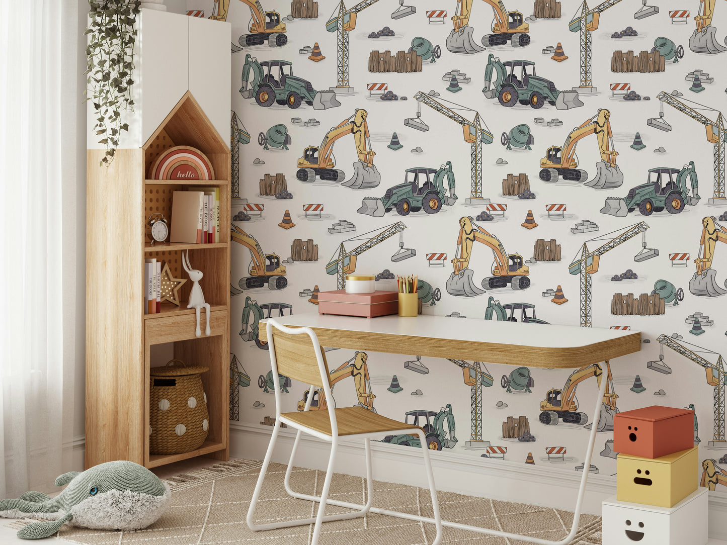 Construction Site Wallpaper