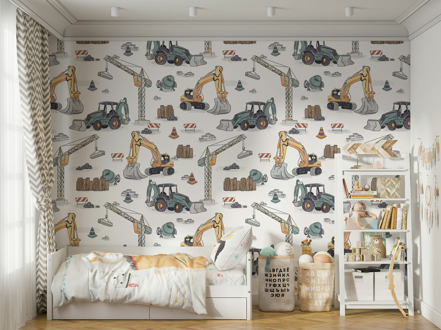 Construction Site Wallpaper