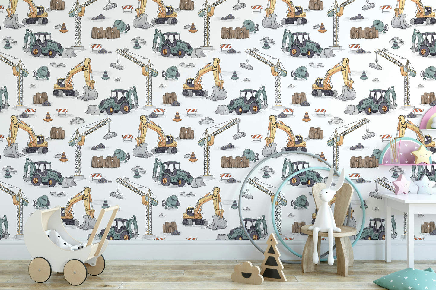 Construction Site Wallpaper