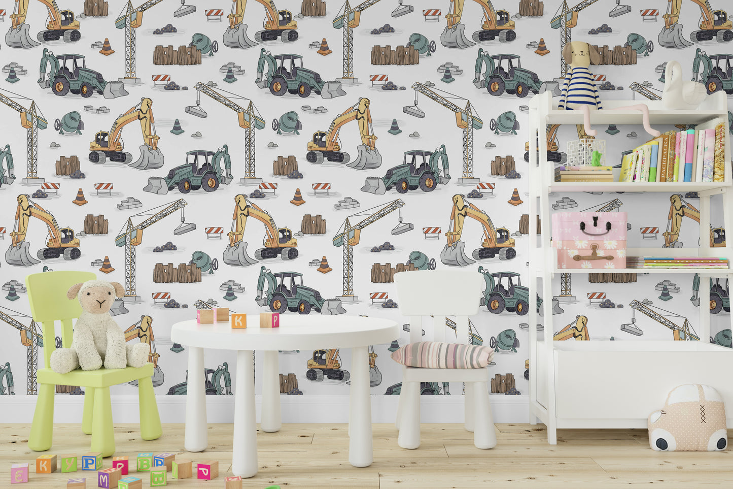 Construction Site Wallpaper