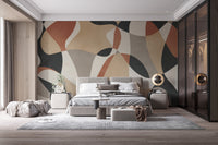 Contemporary Geometric Shapes Wallpaper - Giffywalls