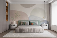 contemporary abstraction wallpaper mural - Giffywalls