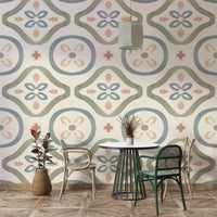 Mural wallpaper capturing a peaceful atmosphere

