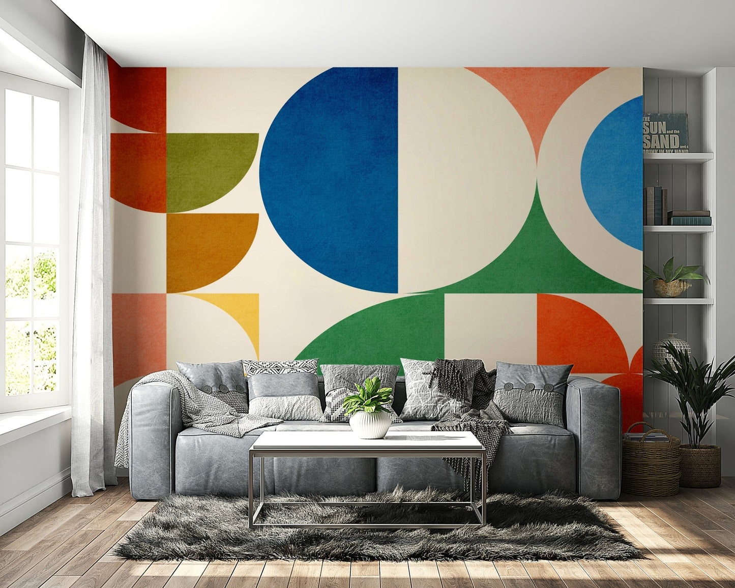 Reflections of light on water and glass.

