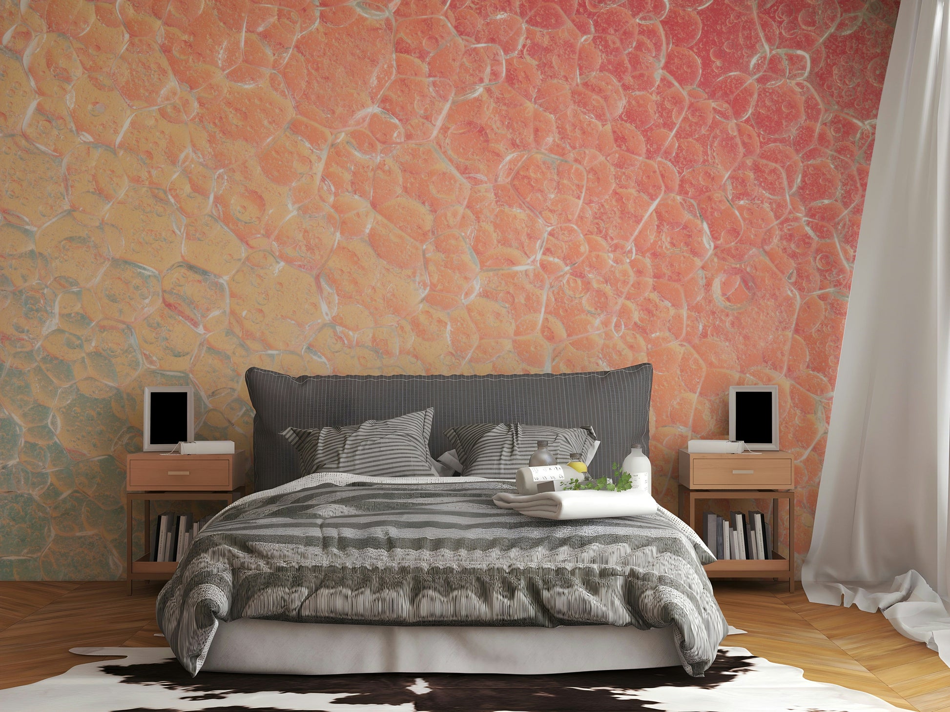 Ethereal Cells peaceful wall mural