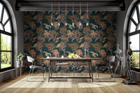 Luxurious Coral Kingdom wallpaper with dynamic coral details.
