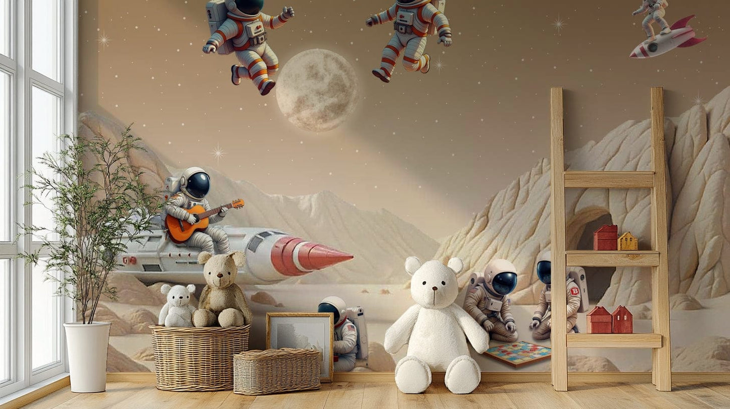 The image has a happy, energetic mood.

