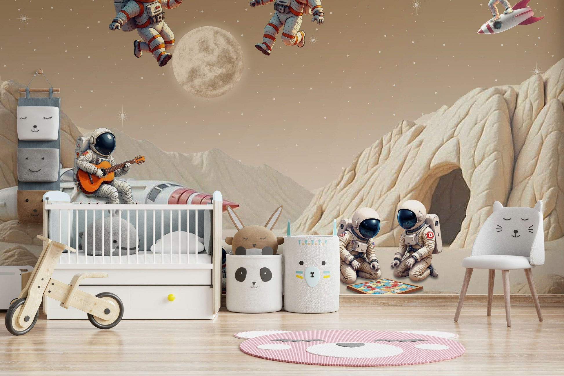 The design feels happy and adventurous.

