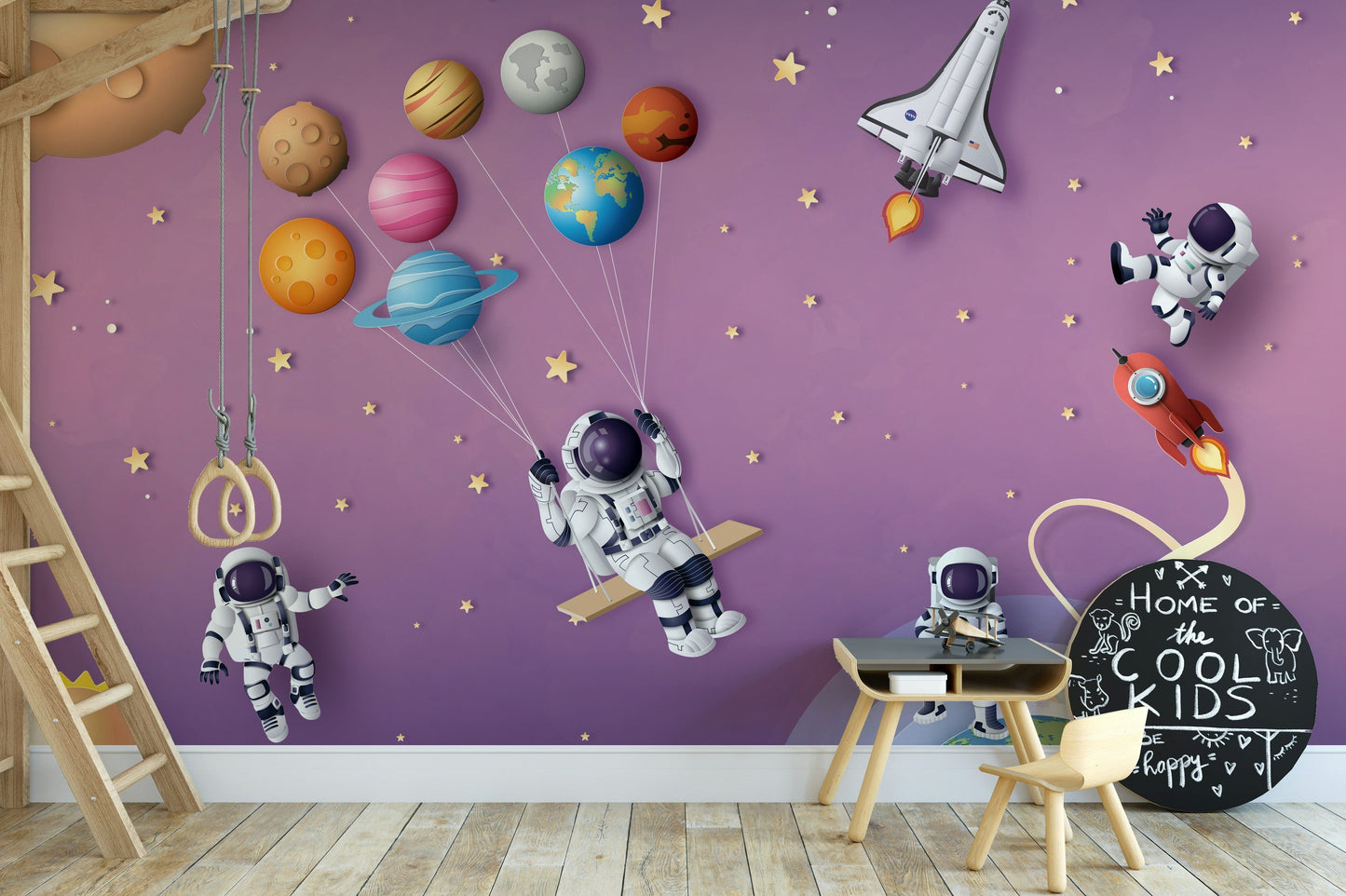 The image feels peaceful and restful.

