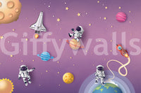 The style is a soft-focus illustration or a painterly design.

