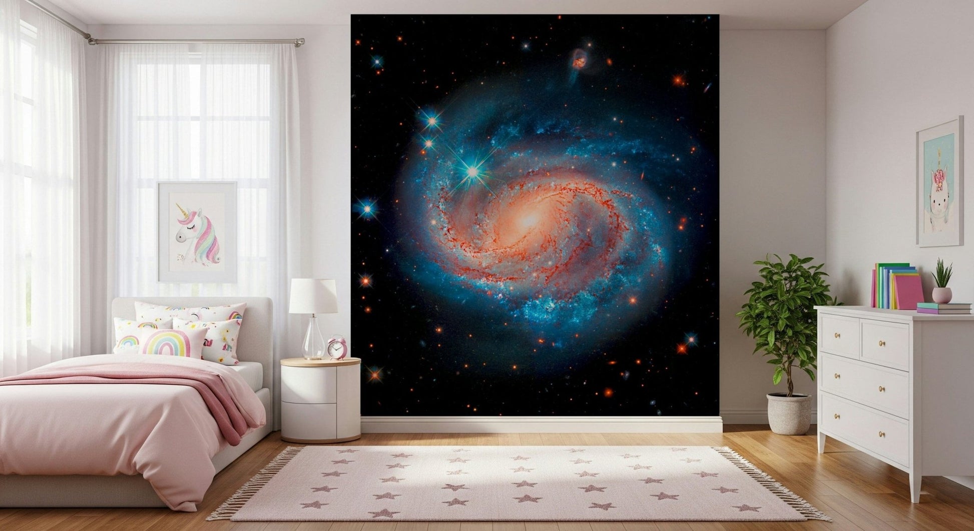 Cosmic Symphony Wall Mural
