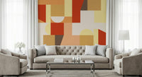 Minimalist design in soft, cozy colors that radiate warmth and harmony.