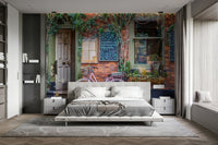 The scene evokes a sense of coziness, nostalgia, and European charm.
