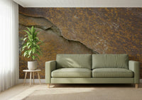 Cracked Stone Wall Mural -2566606