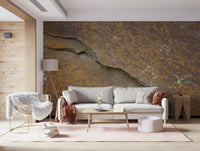 Cracked Stone Wall Mural -2566606